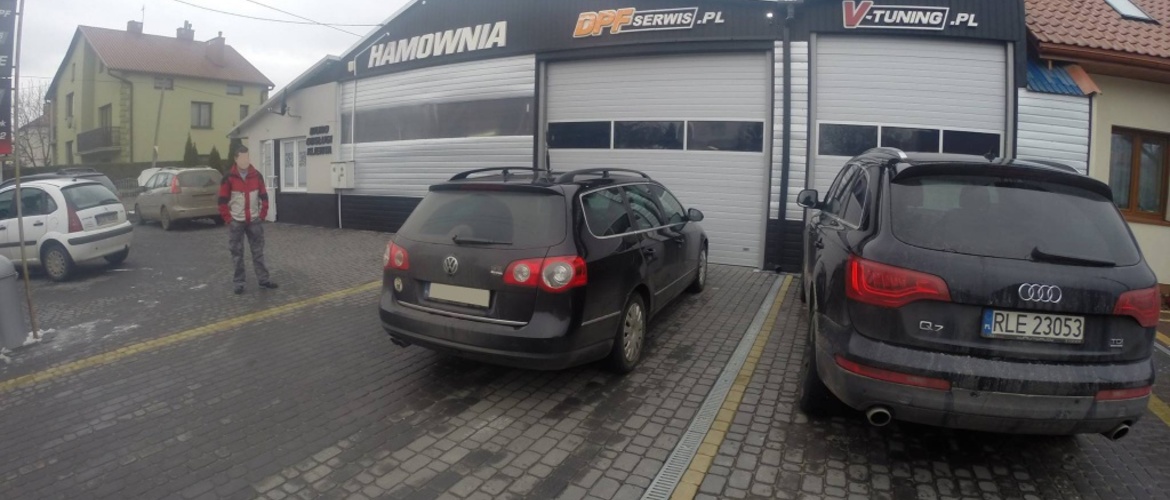 Klapy wirowe w kolektorze ssącym - VW Passat 2.0D CR 170KM