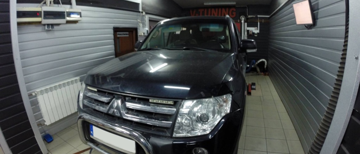 Mitsubishi Pajero 3,2 d 170 KM Chiptuning oraz DPF OFF