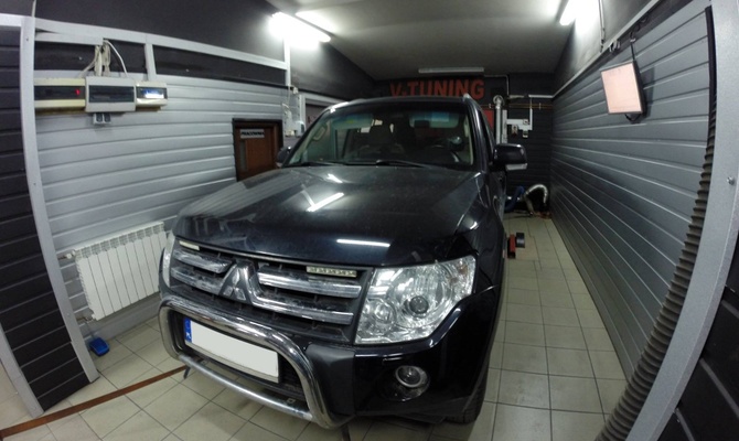 Mitsubishi Pajero 3,2 d 170 KM Chiptuning oraz DPF OFF