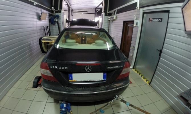 Mercedes CLK 200 Kompressor Chip Tuning