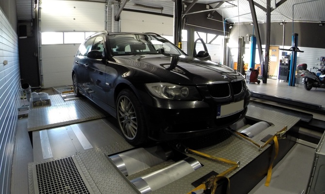 Chip Tuning BMW E91 318d 122 KM