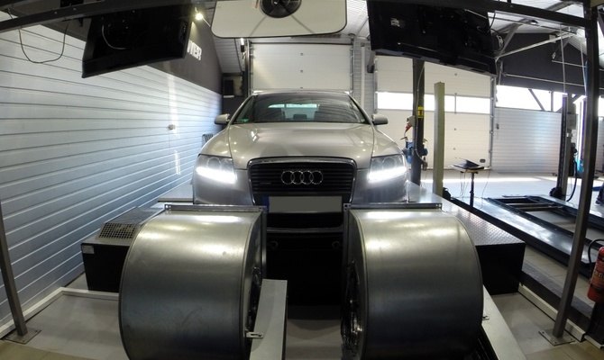 Chip Tuning Audi A6 3.0d + 48 KM oraz 87 Nm