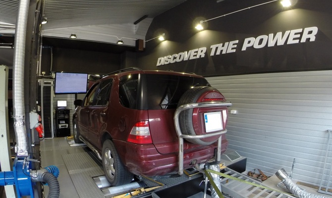 Chip Tuning Mercedes ML 400 CDI + 25 KM i 71 Nm