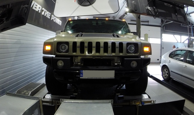 Hummer H2 6.0i 322 KM -138 KM