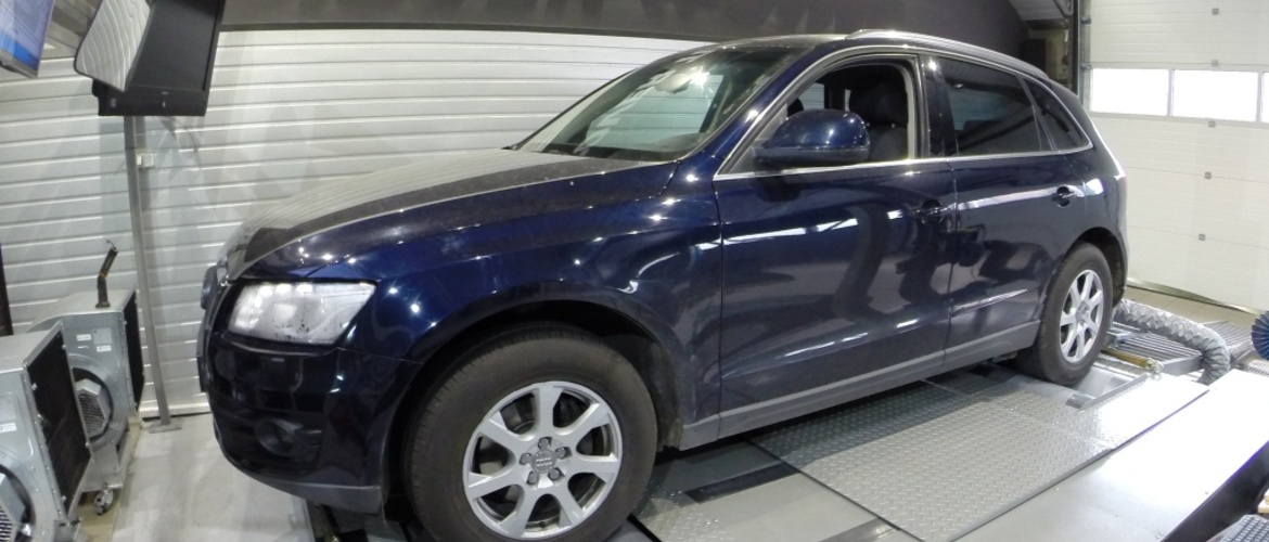 Optymalizacja oprogramowania Audi Q5 2.0 TDI 170 KM  +24 KM  oraz  48 Nm