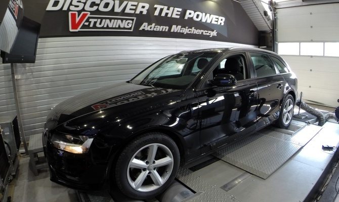 Audi A4 B8 2.0TDI +52KM i +92Nm