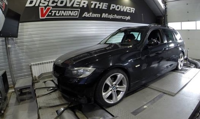 BMW E91 320D +27KM i +114Nm