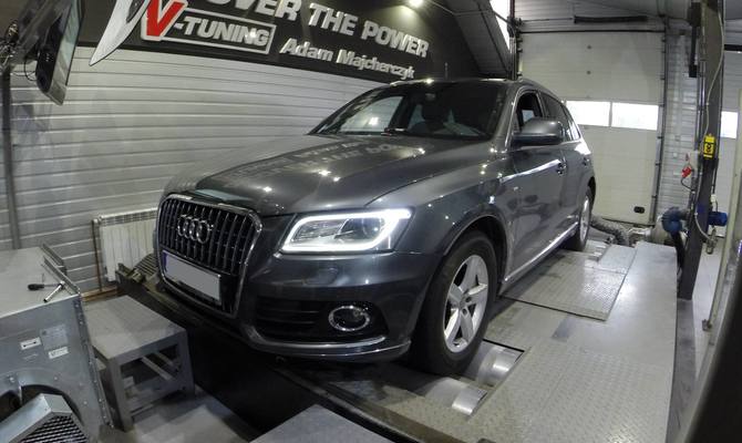 Audi Q5 2.0 TDI 150 KM  +35 KM i 93 Nm