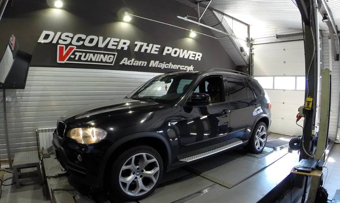 BMW X5  3.0D chip tuning  +63KM i +95Nm