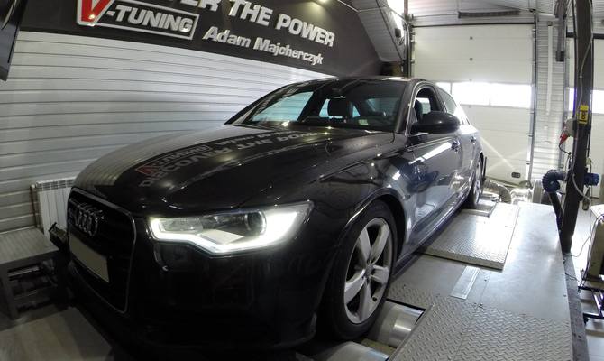 Audi A6 C7 3.0TDI 240KM +41KM i +105Nm