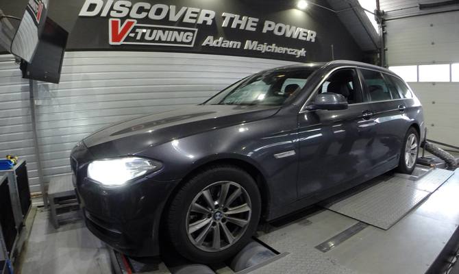 BMW F11 520d 184KM +36 KM i 57 Nm 