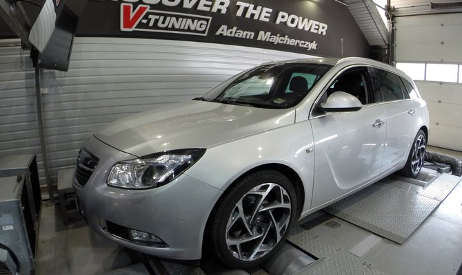 Chip Tuning Opel Insignia 2.0 CDTi 160 KM + 26 KM i 60 Nm