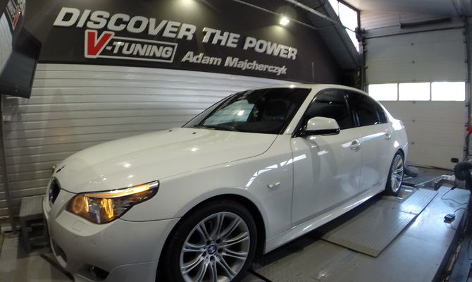 Chip Tuning BMW E60 535d +33KM i +85Nm