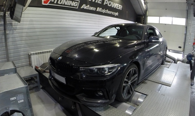 Chip Tuning BMW 4 F32 430D 258KM + 45 KM i + 86 Nm