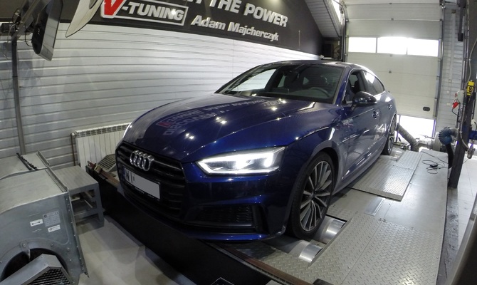 Power Deck Audi A5 B9 2.0 TFSI 252 KM + 42 KM i + 42 Nm