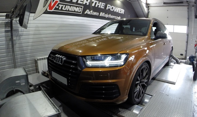 Power Deck Audi SQ7 4.0 TDI 435 KM + 40 KM i + 57 Nm