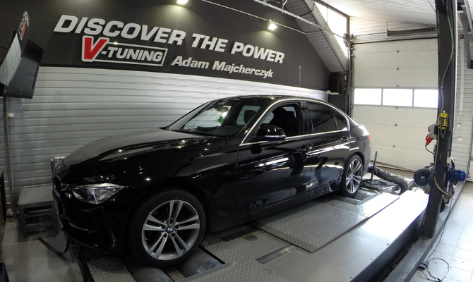 Chip Tuning BMW F30 318d 143 KM + 30 KM i + 78 Nm