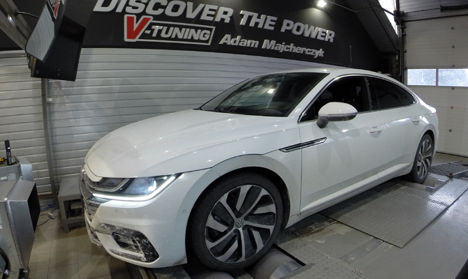 Power Deck Volkswagen Arteon 2.0 TDI 190 KM + 24 KM + 59 Nm