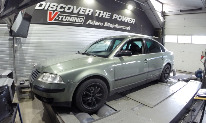 Chip Tuning Volkswagen Passat B5 1.8T 150 KM + 35 KM + 43 Nm