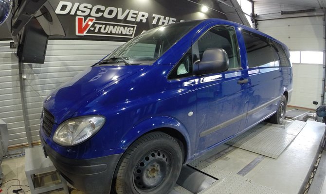 Chip tuning Mercedes Vito W639 111 CDI 90 KM