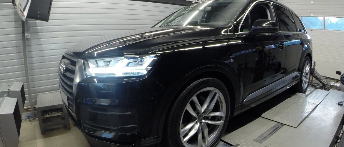 Chip Tuning Audi Q7 4M 3.0 TDI 218 KM  + 66 KM oraz 116 Nm