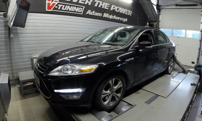 Chip Tuning Ford Mondeo 2.0T Ecoboost 240KM + 31KM oraz 49Nm | V-Tuning Leżajsk