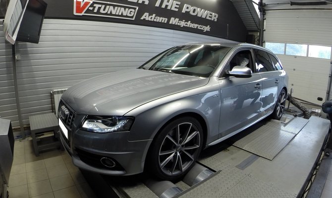 Chip Tuning Audi S4 B8 3.0TFSI 333KM CAKA - Stage 2  | V-Tuning Leżajsk