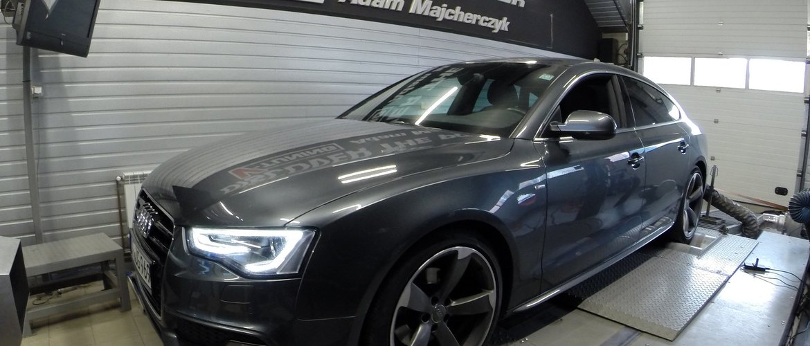 Chip Tuning Audi A5 8T 2.0TDI 177KM | V-Tuning Leżajsk