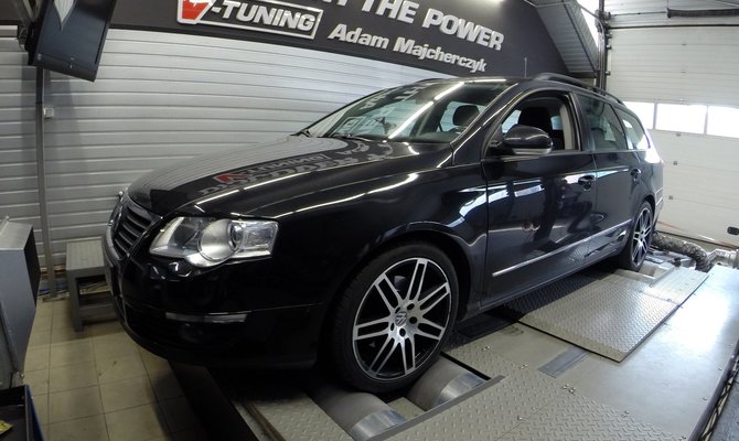 Chip Tuning VW Passat B6 1.9TDI 105KM | V-Tuning Leżajsk